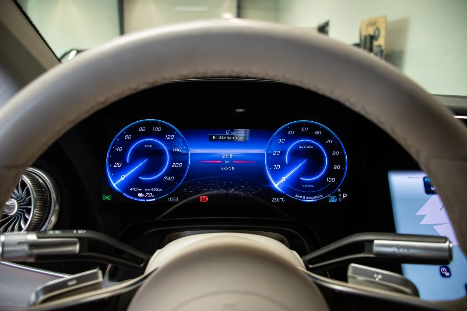 Mercedes EQS Sedan Køreassistent