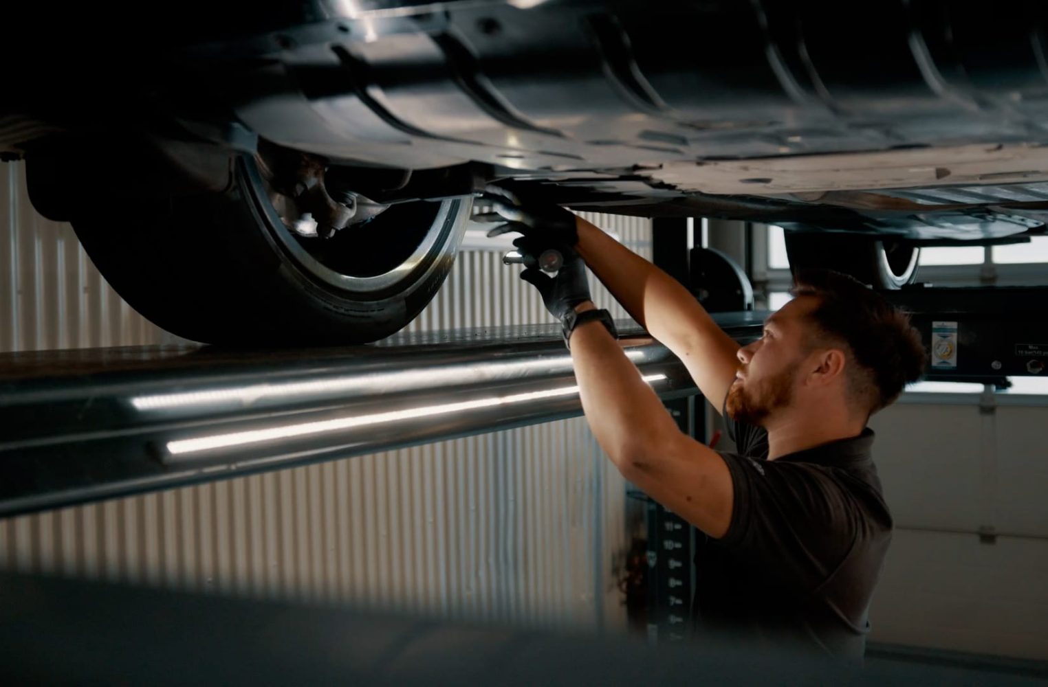 Reperation på værksted